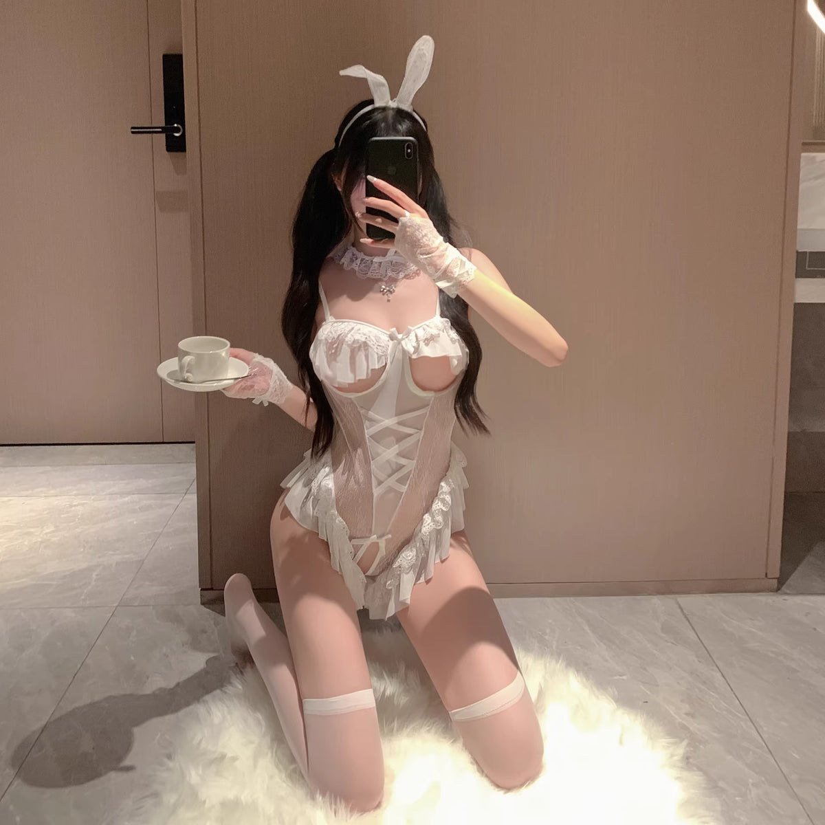 Bunny Flirting Uniform Temptation Dress
