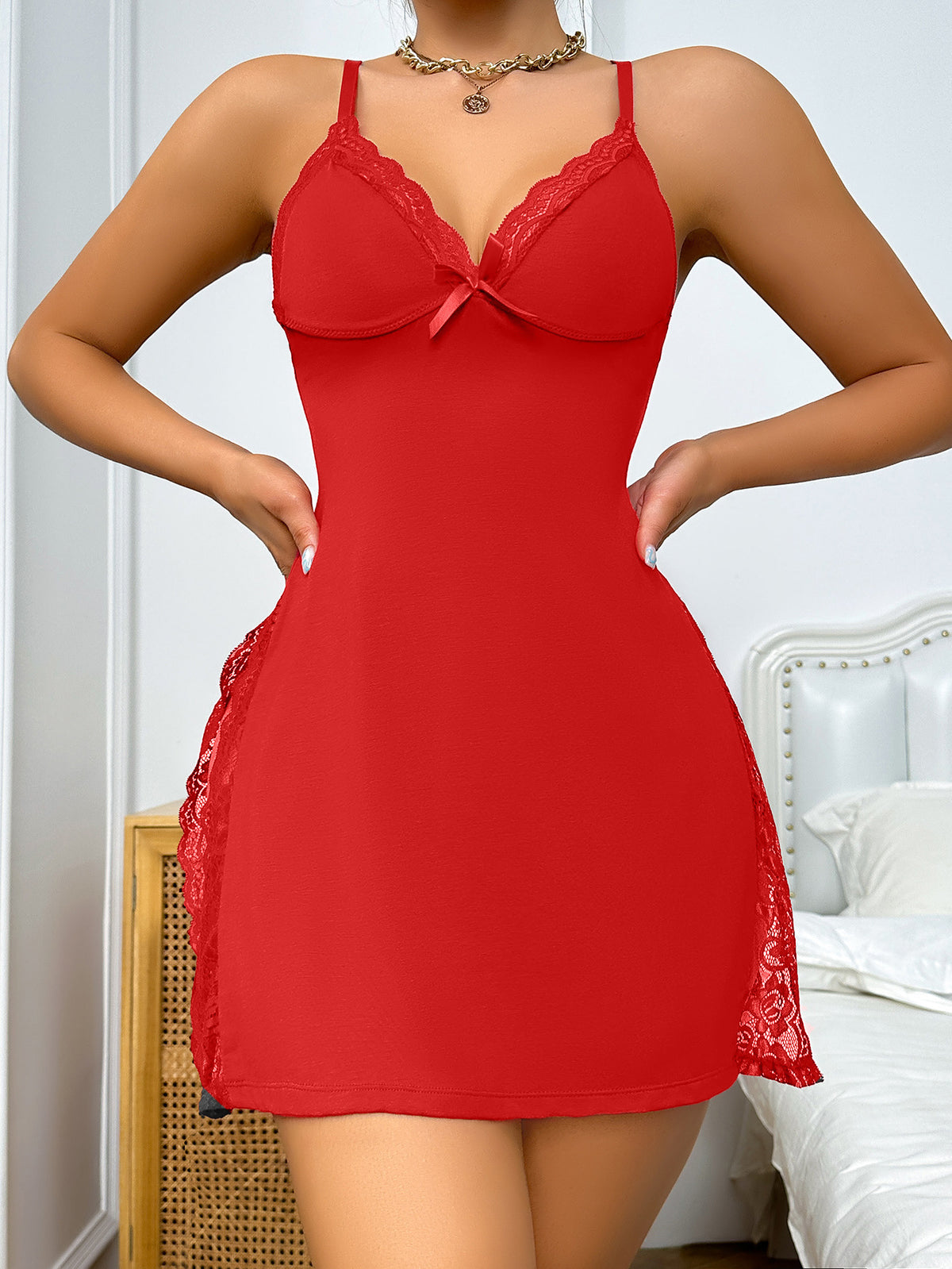 Sexy Lingerie Amazon Ebay Foreign Trade Supply See-Through Sexy Nightwear Sexylingerie Flirting